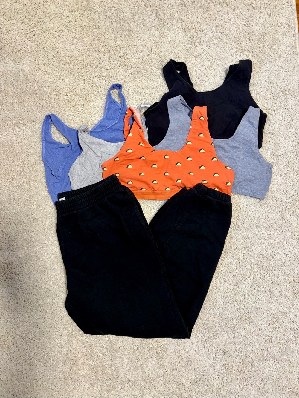 Sweatpants and Bra Bundle